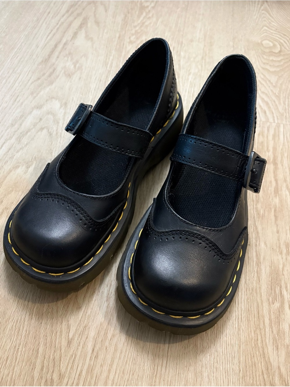 Dr. Martens Black Mary Jane Shoes